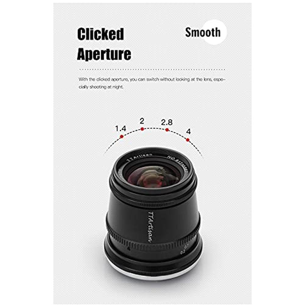 TTArtisan 17mm F1.4 Lens: Manual Focus MF Compatible with – Packaging
