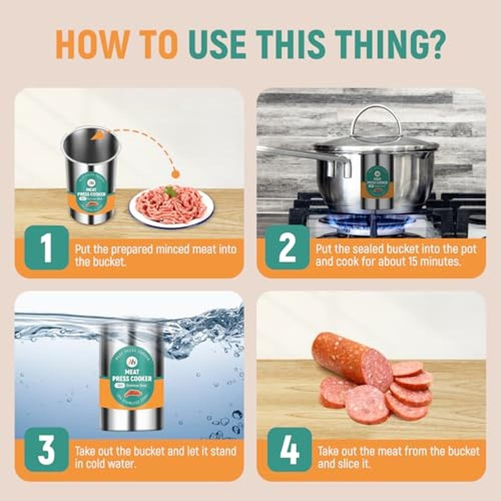 Ham Maker: Newhai Ham Maker Meat Press Tool – Packaging