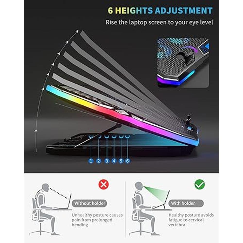Laptop Keibn: KeiBn Upgrade Laptop Cooling Pad A13 RGB – Packaging