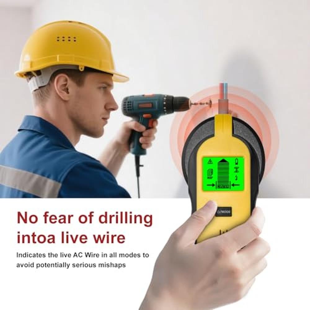 Stud Finder: TH360 5-in-1 Wall Scanner Detector for Wood – Packaging