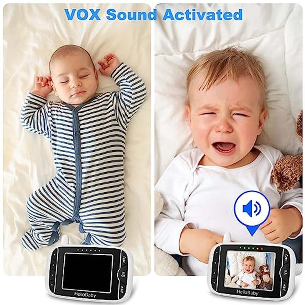 Audio Video Baby Monitor: 3.2inch LCD Display with Infrared – Packaging
