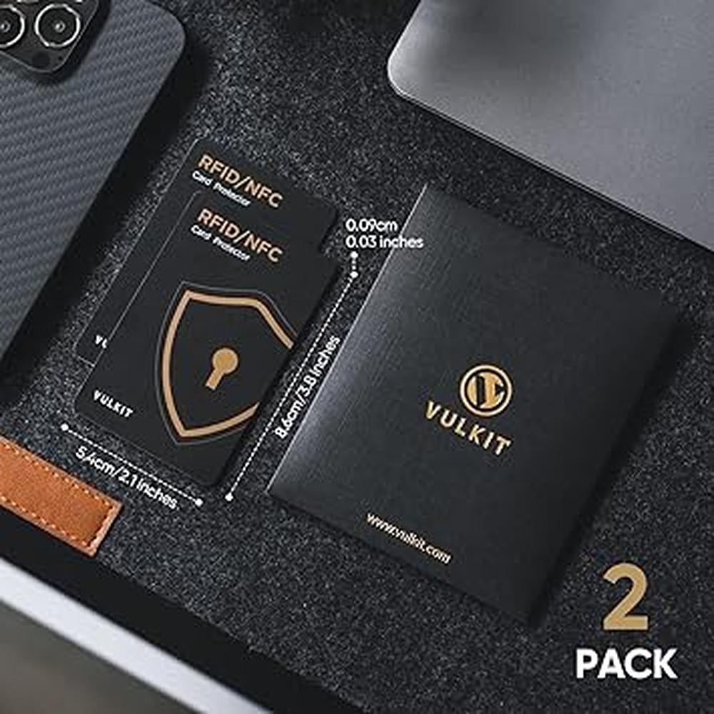 Cards Vulkit: VULKIT RFID Blocking Cards 2-Pack – Packaging
