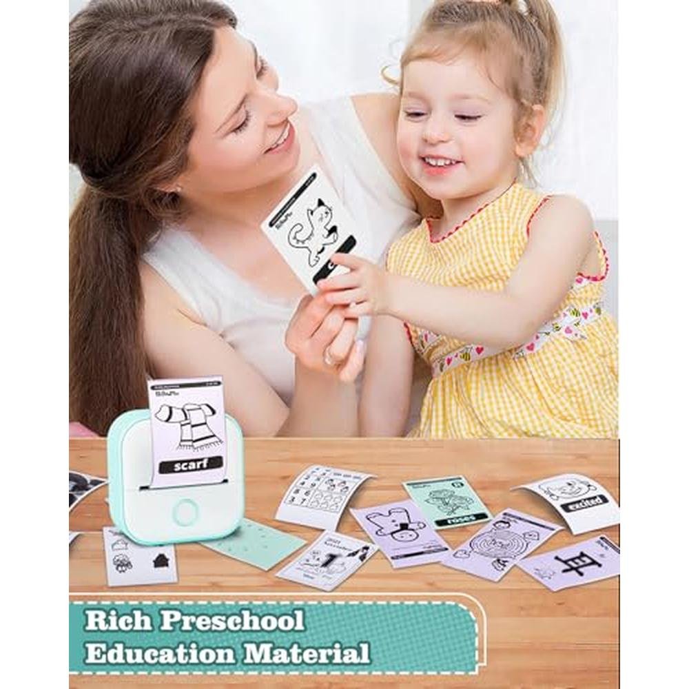 Sticker Printer: Memoking T02 Mini Printer Portable Thermal – Packaging
