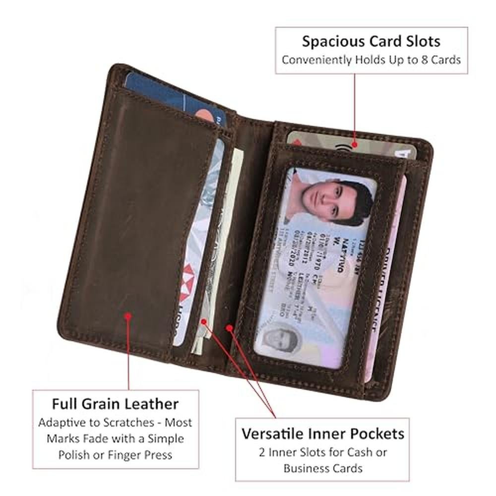 RFID Blocking Slim Wallet for Men – Packaging