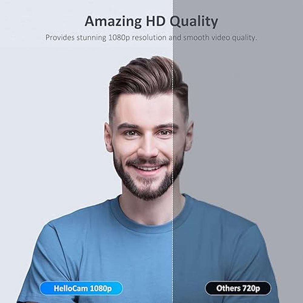 NexiGo HelloCam: 1080P Webcam with Windows Hello and True – Packaging