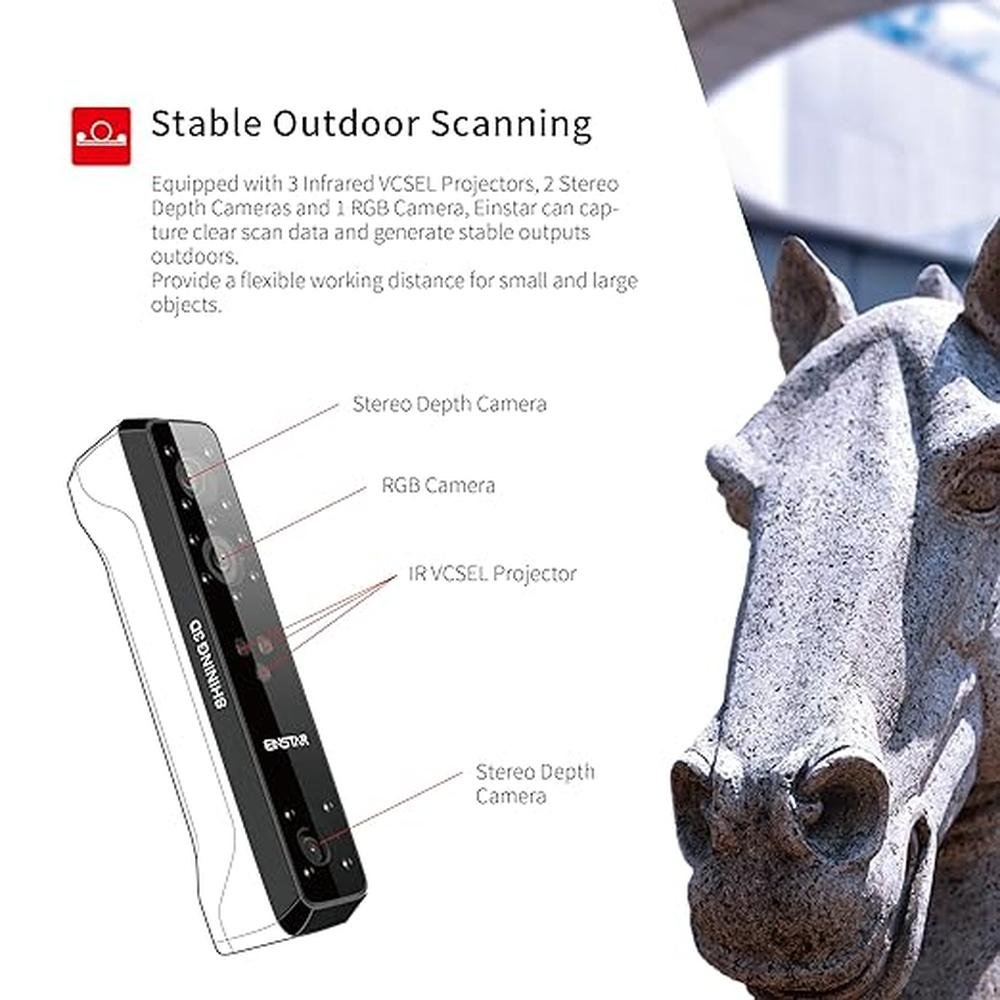 Scanner Scanning: Shining 3D EinStar Handheld 3D Scanner – Packaging