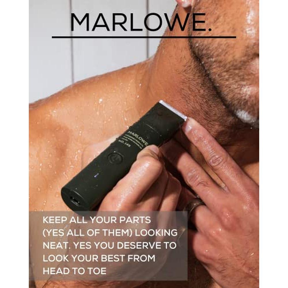 Marlowe 145: Marlowe No. 145 Body Hair Trimmer for Men – Packaging