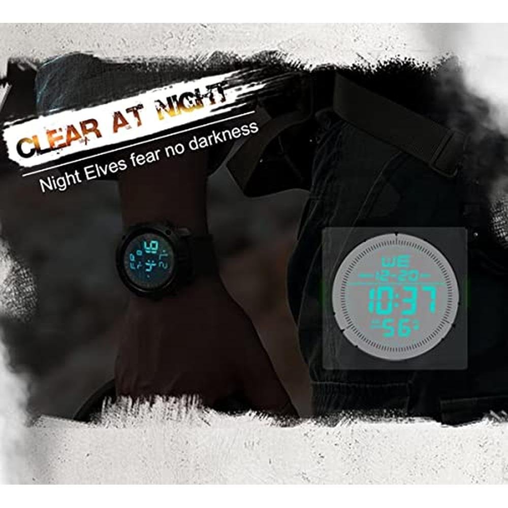 Digital Watch North: NORTH EDGE Sports Watch Large Face – Packaging
