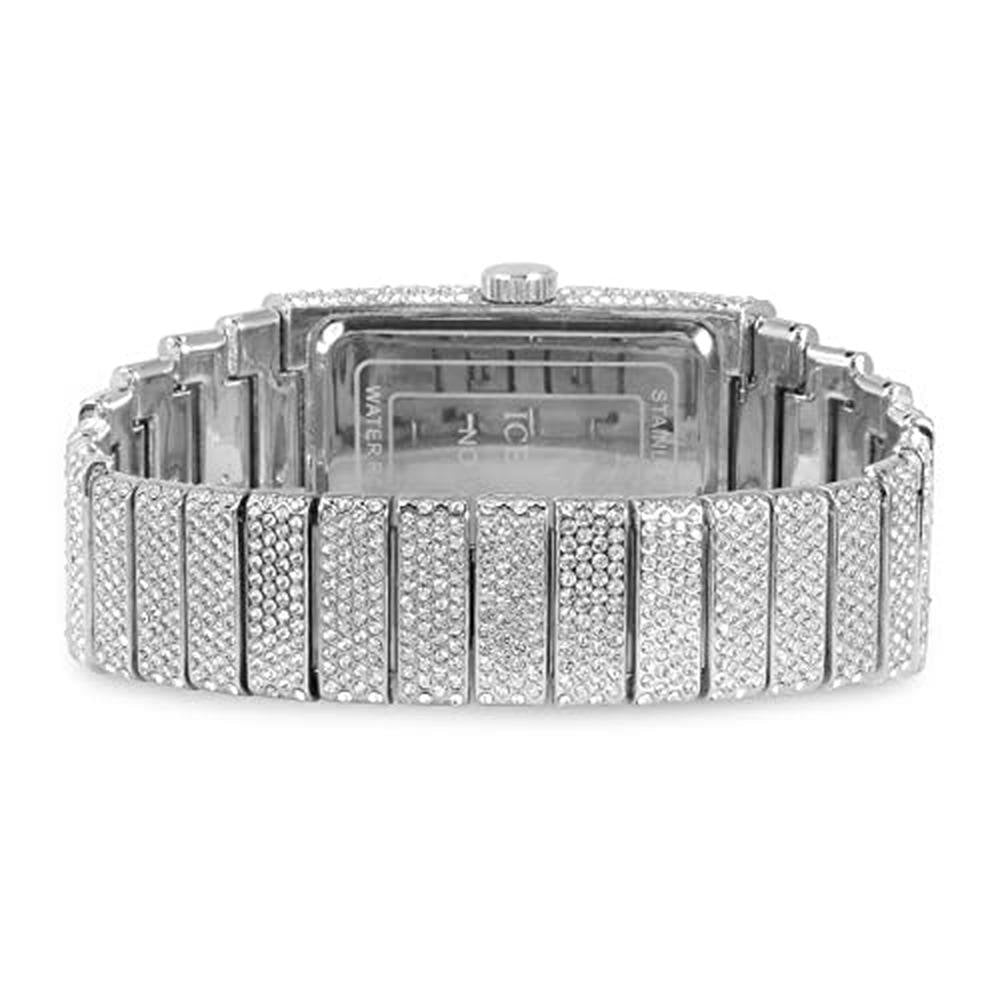 Men's Fully Iced Out Rectangle Watch – Packaging