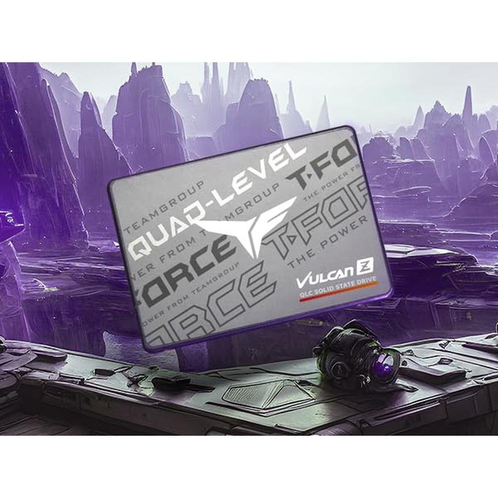 TEAMGROUP T-Force Vulcan Z 4TB SLC Cache 3D NAND QLC 2.5 – Packaging