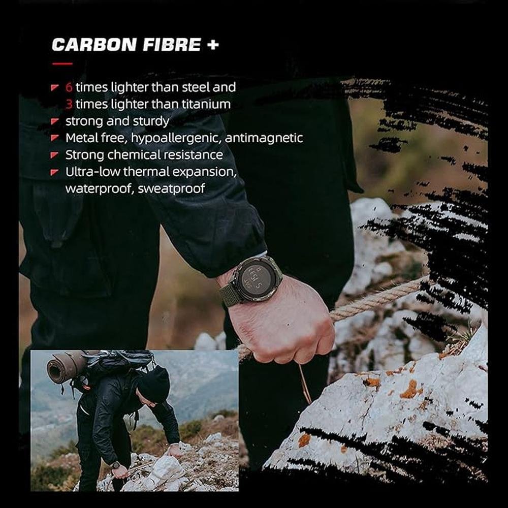 Watches Men: DIDITIME Tactical Watch Waterproof 164FT – Packaging