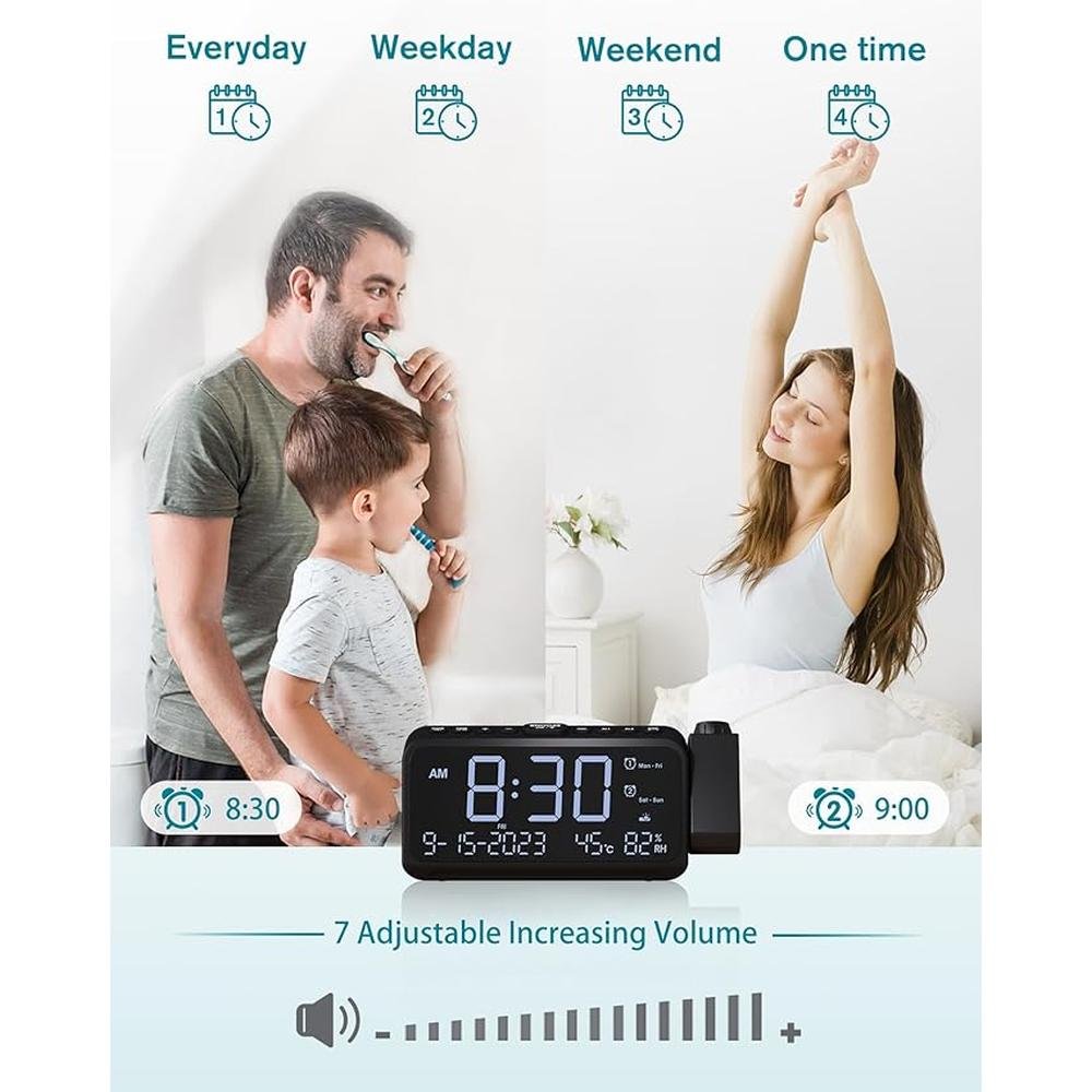 Roxicosly Projection Alarm Clock – Packaging