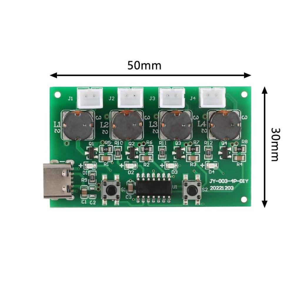 Four Spray Humidifier Module: EC Buying DC 5V DIY Control – Packaging