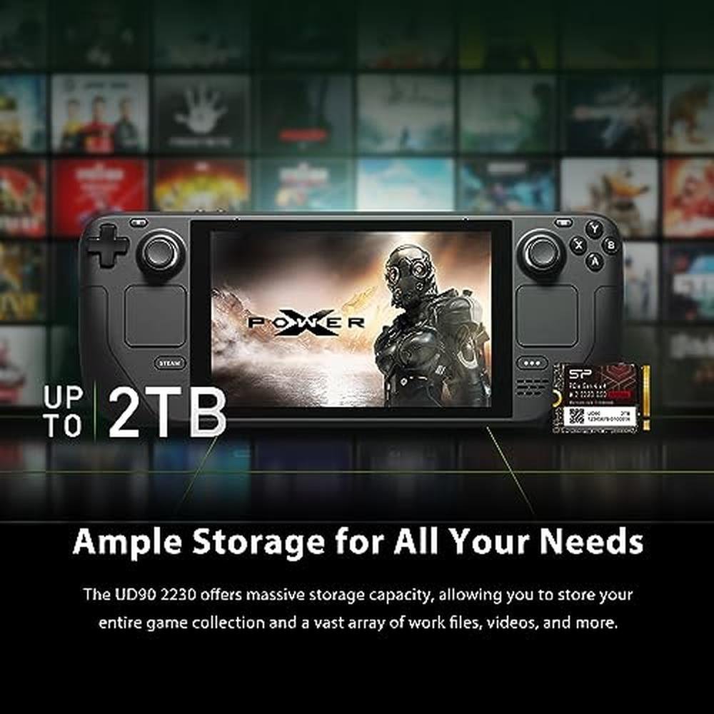 Silicon Power 2TB UD90 2230 NVMe 4.0 Gen4 PCIe M.2 SSD – Packaging