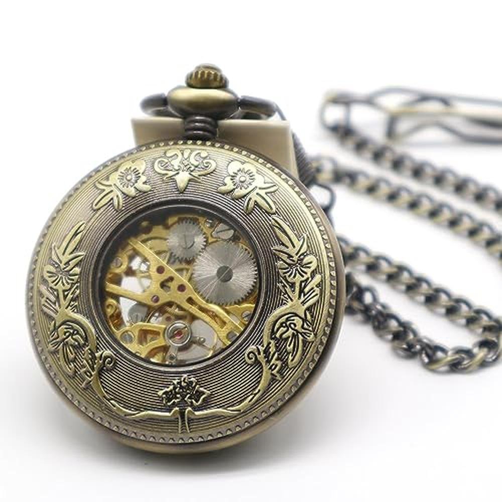 Vigoroso Men's Hand-Wind Mechanical Pocket Watch – Packaging