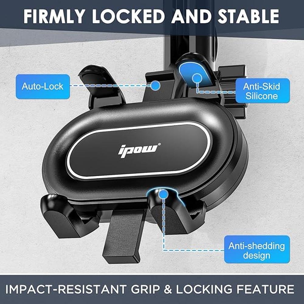 IPOW Large Rearview Mirror Phone Holder for Car 360 – Packaging