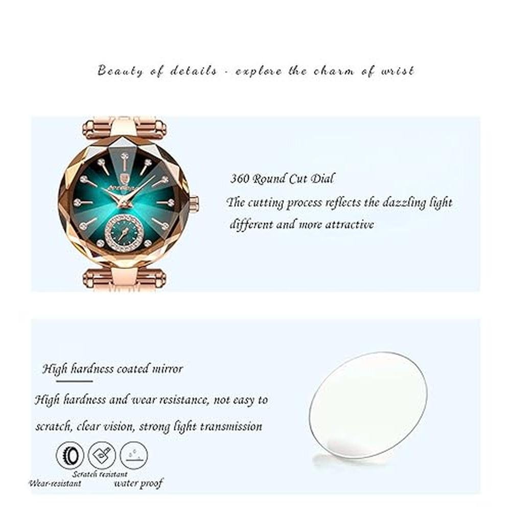 Women Watch: Gosasa Luxury Women's Watch Diamond Dial – Packaging