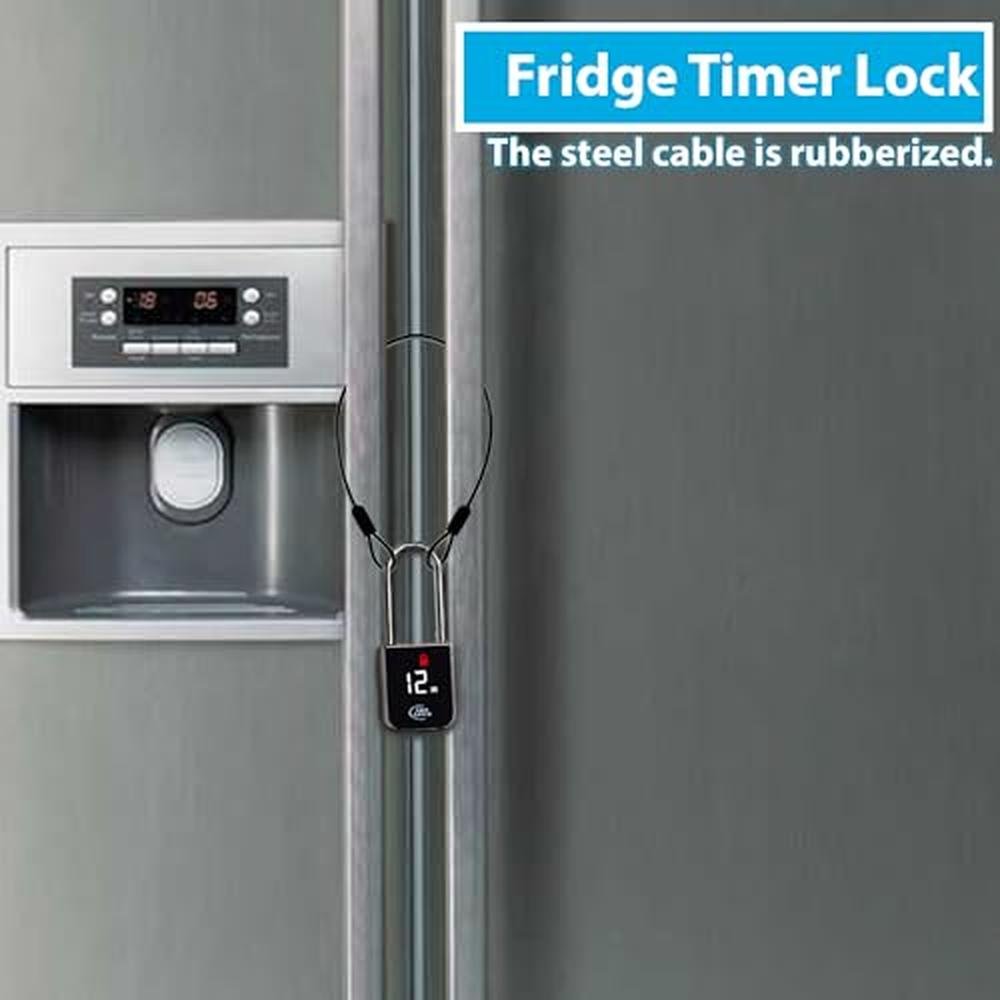 Premium Habit Control Metal Timer Lock – Packaging