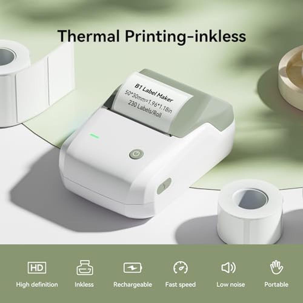NIIMBOT Label Maker: NIIMBOT B1 Portable Sticker Printer 2 – Packaging