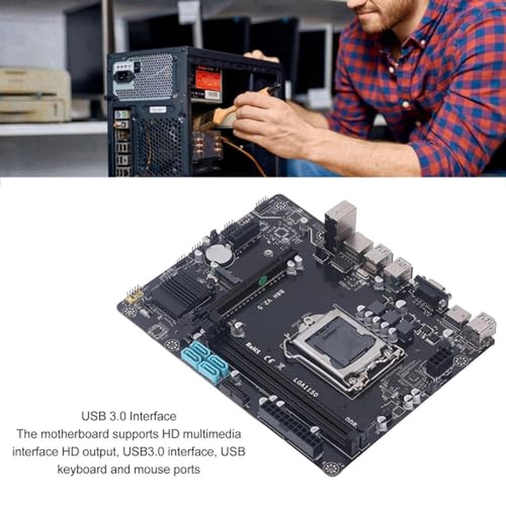 Motherboard SATA: GOWENIC B8H B85 1150 Pin Channel DDR3 – Packaging