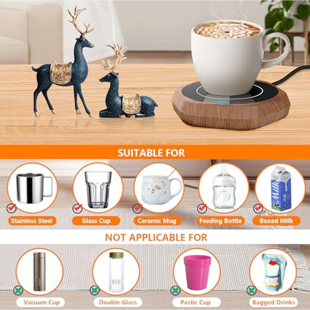 Coffee Warmer: Smart Beverage Heating Plate – Packaging