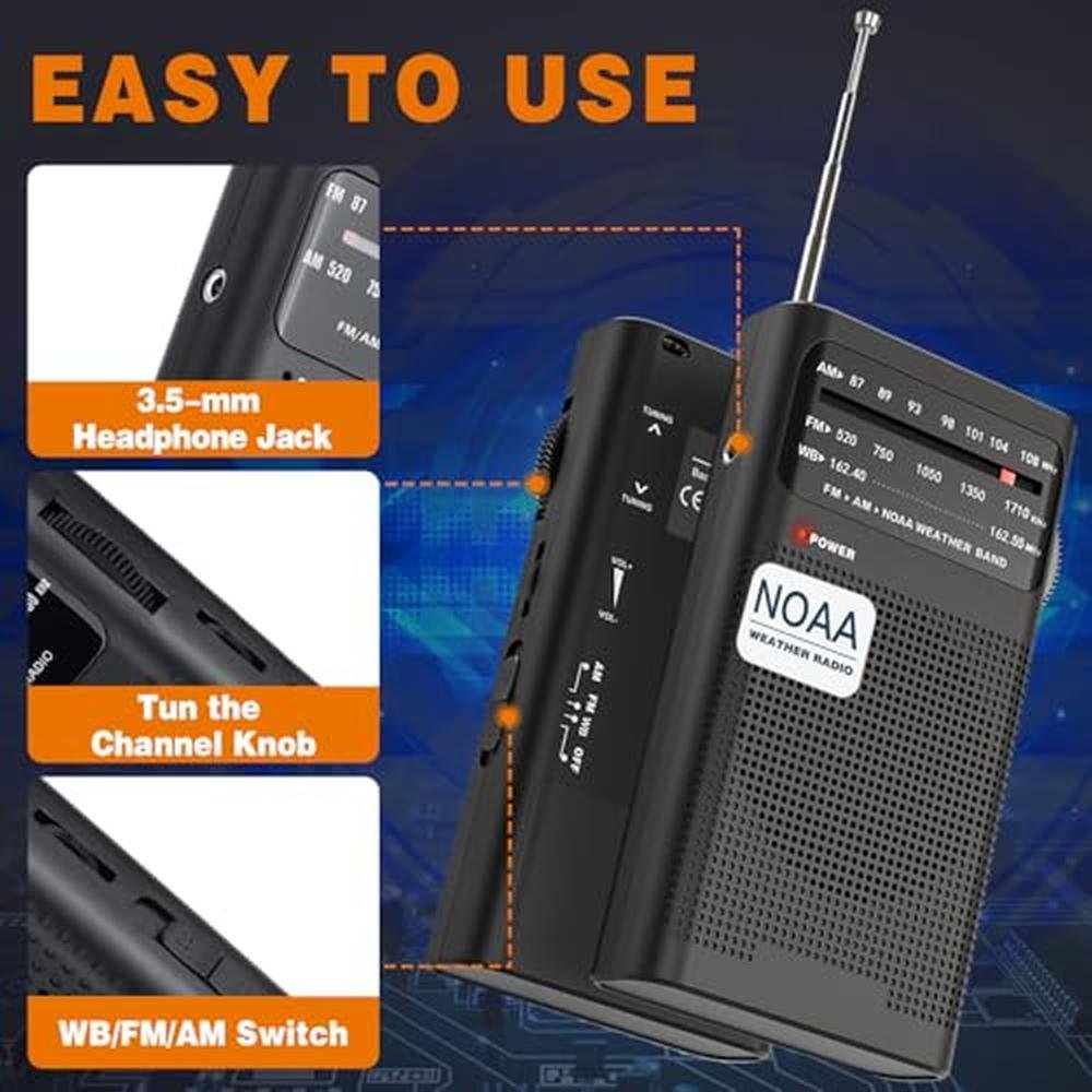 Radio Goodes: Goodes NOAA Weather Radio with Best Reception – Packaging