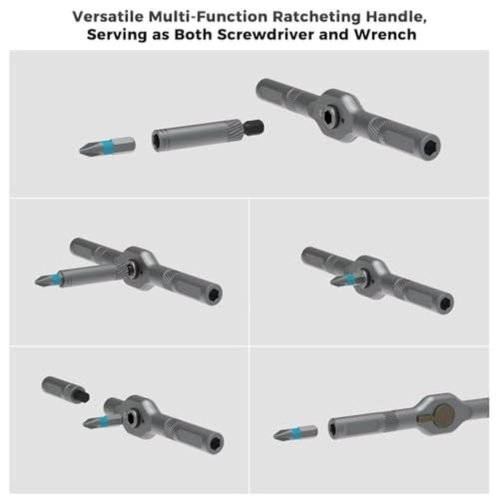 Screwdriver Set: ANVANNA Ratchet Magnetic Screwdriver Set – Packaging