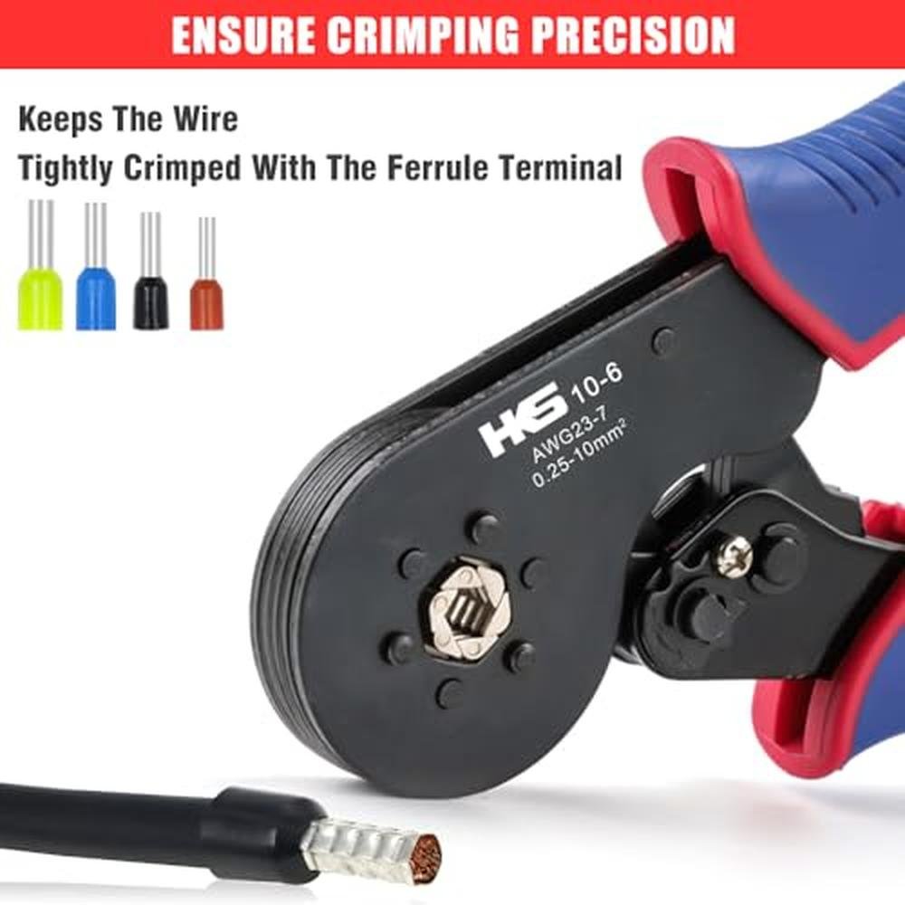 Ferrule HKS: HKS Ferrule Crimping Tool Kit Hexagonal – Packaging