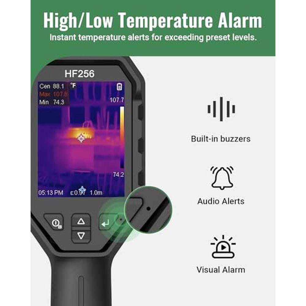 HF256 Thermal Imaging Camera: 256 x 192 IR Resolution – Packaging