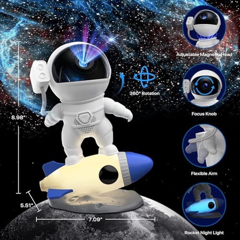Galaxy Projector: FlyLily 12-in-1 HD Planetarium – Packaging