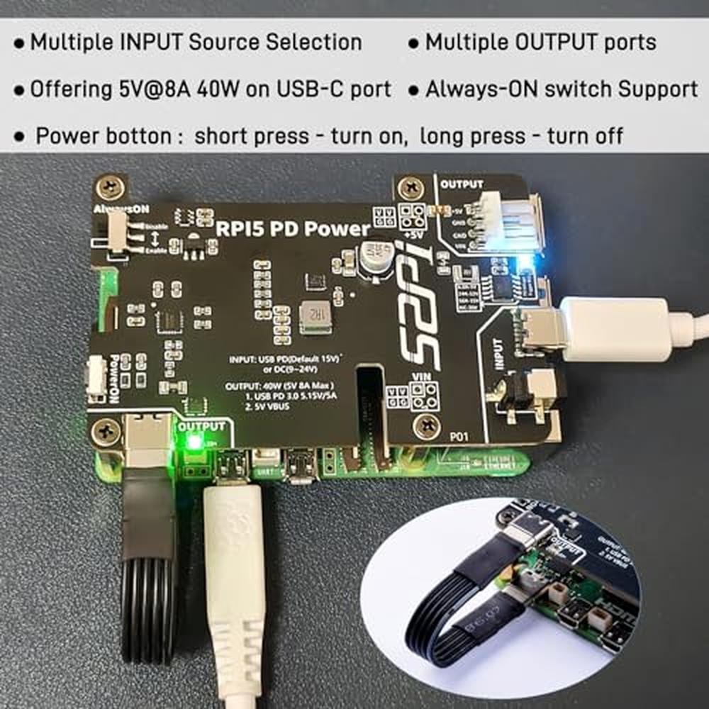 Power Geeekpi: GeeekPi PD Power Expansion Board for – Packaging
