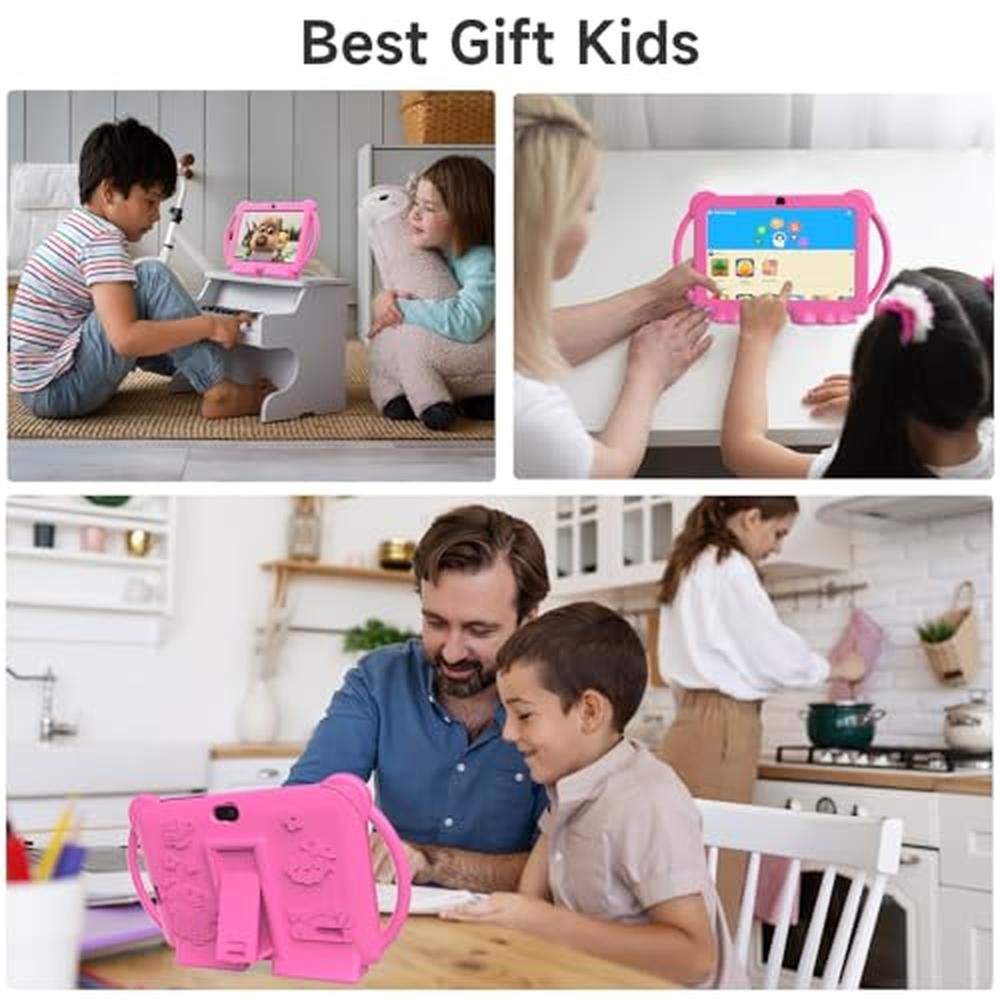 Peicheng Kids Tablet: 7-Inch Android 12.0 Educational Device – Packaging