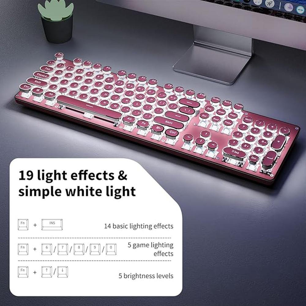 Typewriter Keyboard: TK950 Wireless Mechanical Keyboards – Packaging