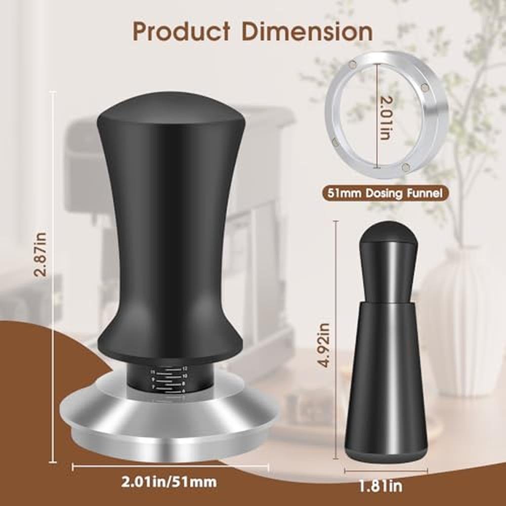 Premium 51mm Espresso Accessories Kit for Delonghi Machines – Packaging