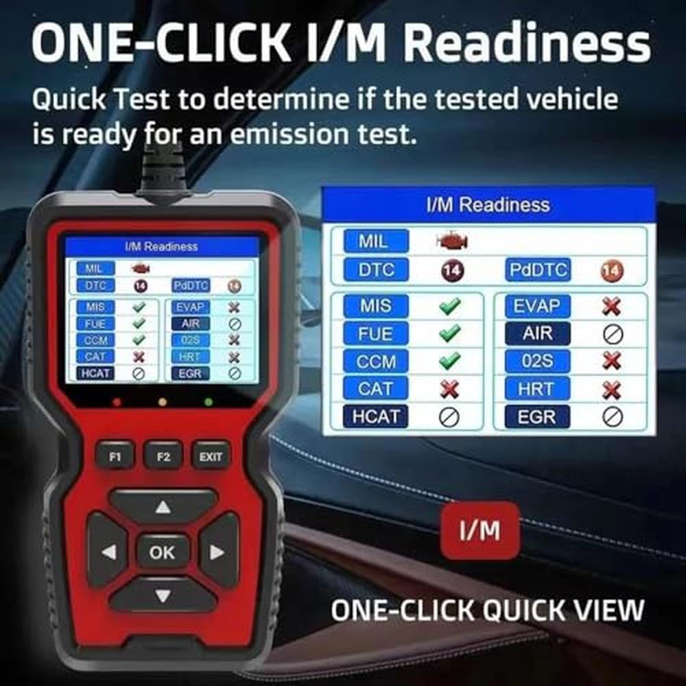Diagnostic Tool: V519 OBD2 Scanner Live Data Professional – In Use