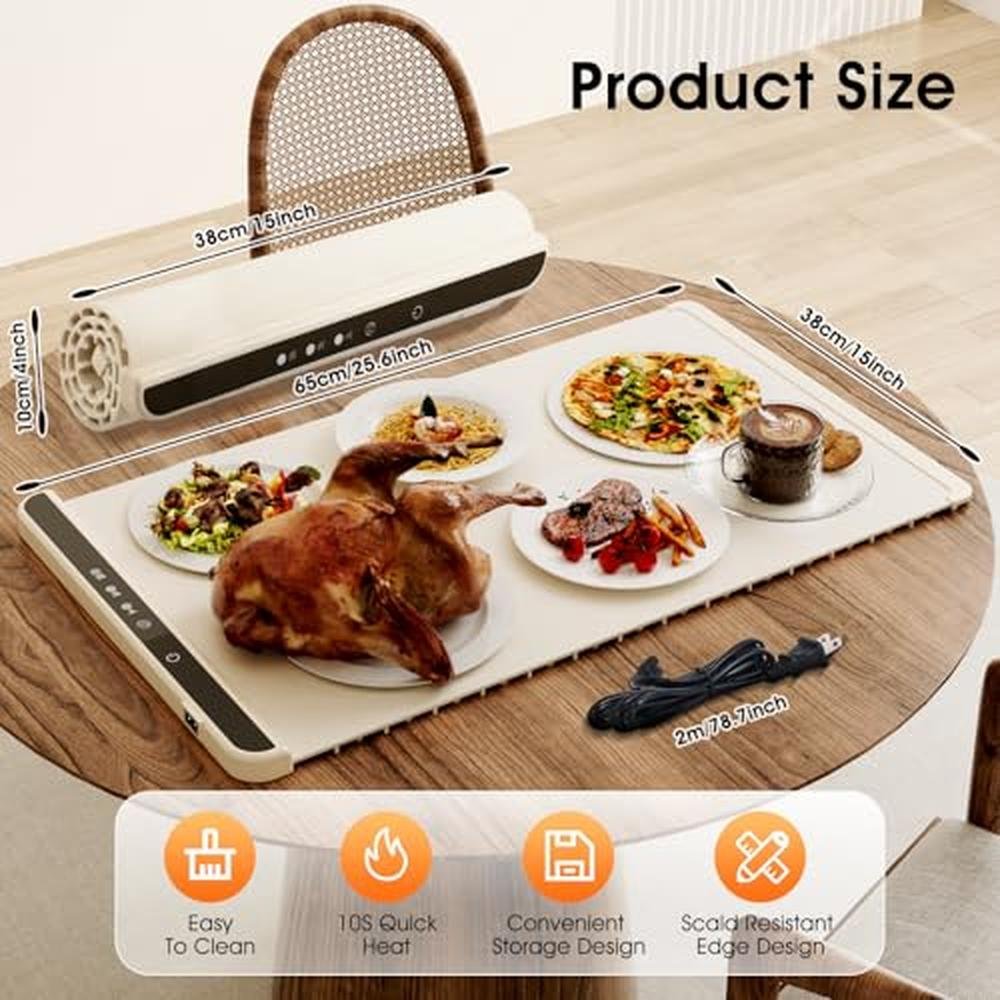 Food Warmers: Premium Electric Warming Trays for Buffet – Packaging