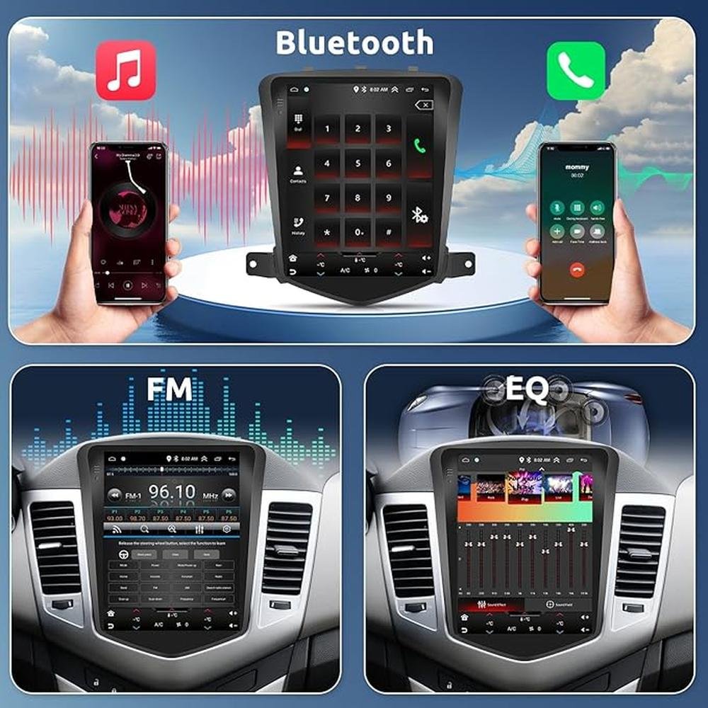 2G+64G Car Stereo Radio for Chevrolet Cruze J300 2009-2014 – Packaging