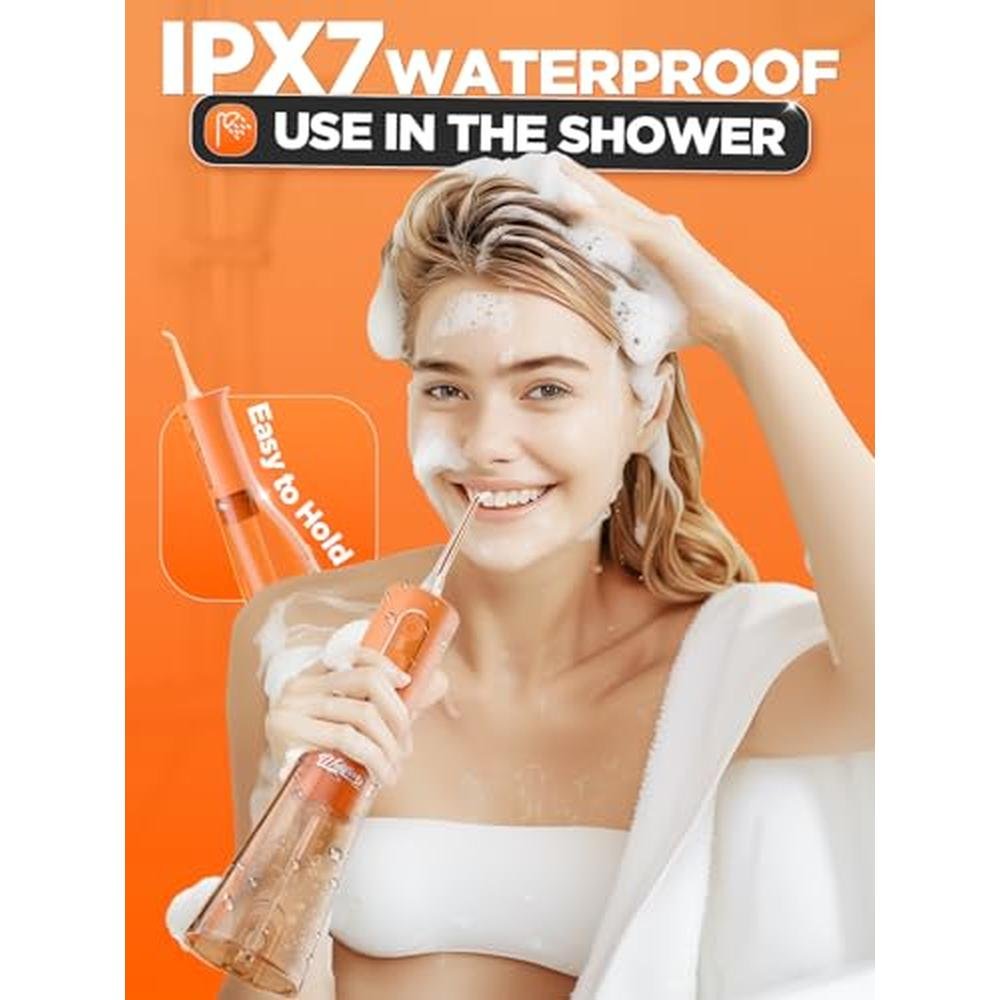 Water Dental Flosser: Portable Cordless 4 Modes Flossers – Packaging