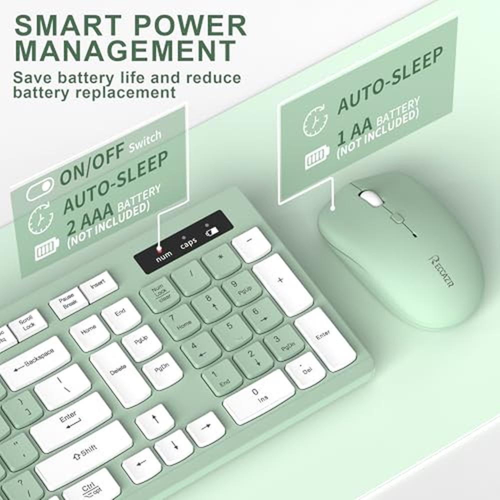 Wireless Keyboard Mouse Combo – Packaging