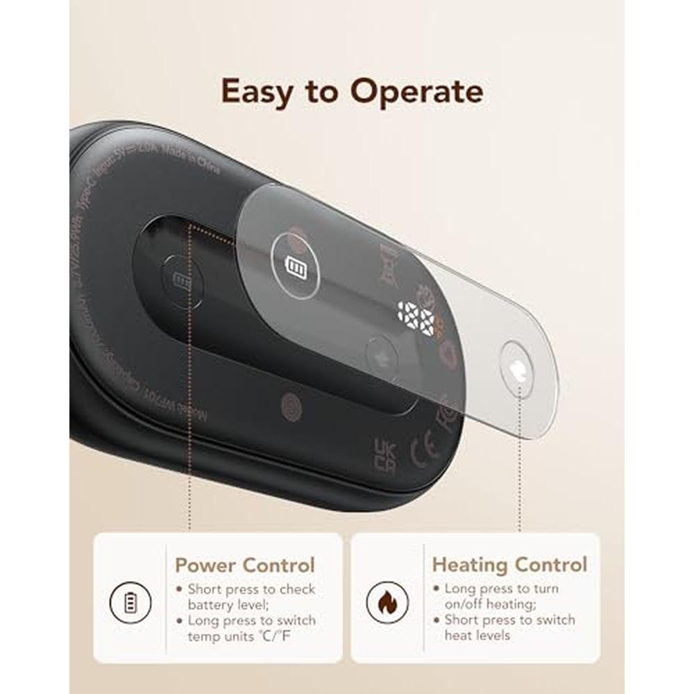 Hand Warmers: Rechargeable 2-Pack Magnetic Alloy Handwarmer – Packaging