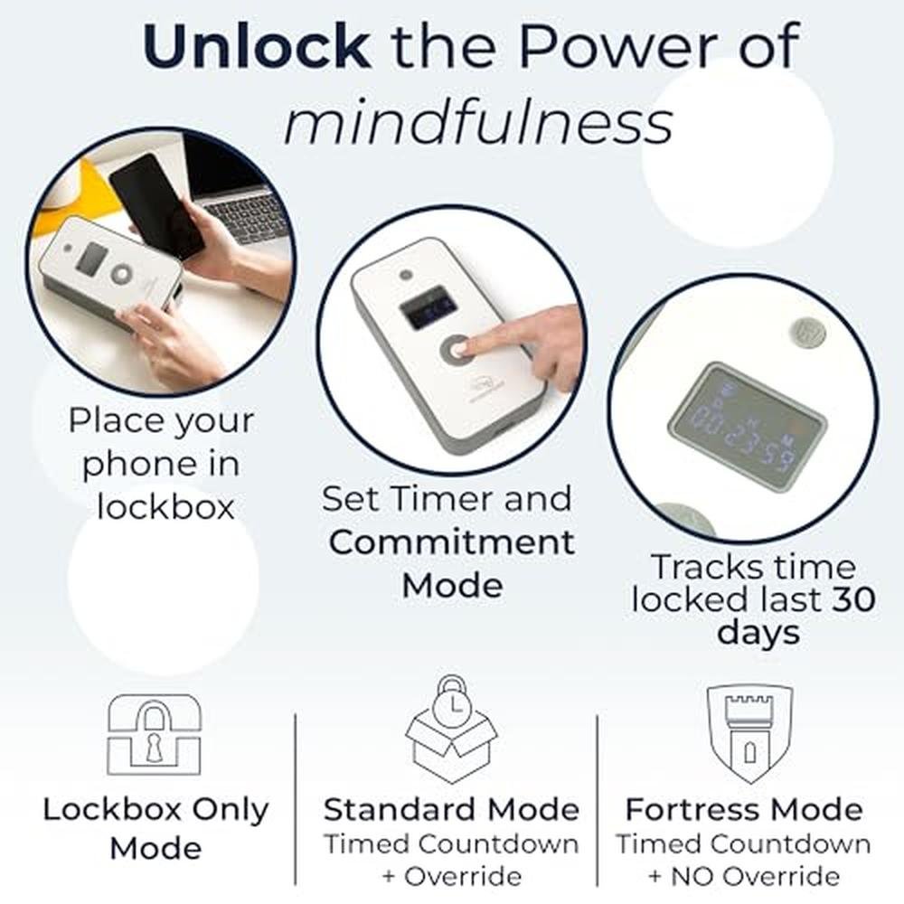 Mindsight Personal Timed Lock Box – Packaging