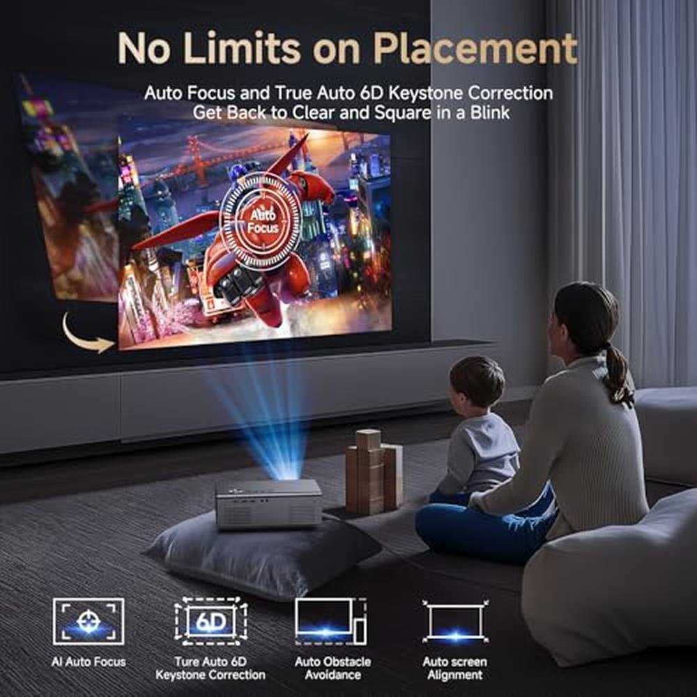 4K Projector: Kogata GC357 Netflix Certified Dolby Audio – Packaging