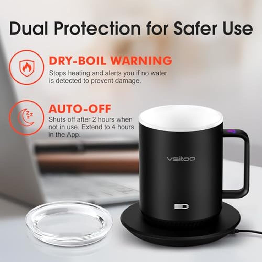 Vsitoo S3 10oz Smart Mug: Temperature Control Heated Coffee – Packaging