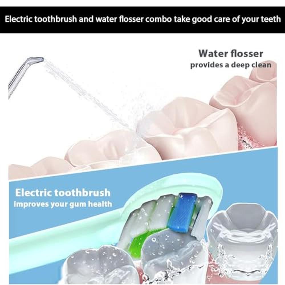 Oral Clean Kit: HUACO CARE 2-1 Water Dental Flosser & – Packaging