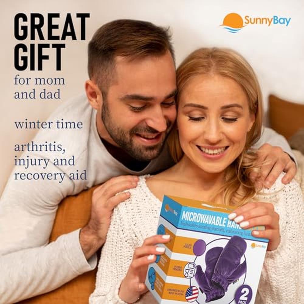 Gloves Women: SunnyBay Microwavable Heated Hand Warmer – Packaging