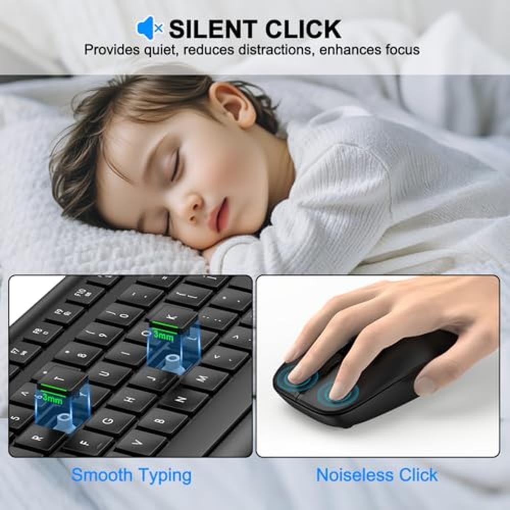 Wireless Keyboard Mouse Combo – Packaging