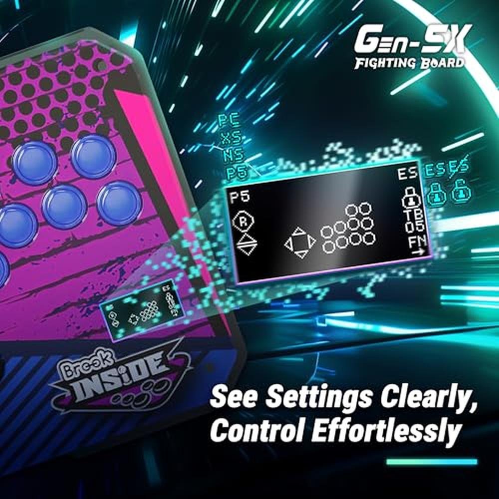 Brook Gaming Gen5X Fighting Board with Sticker – Packaging