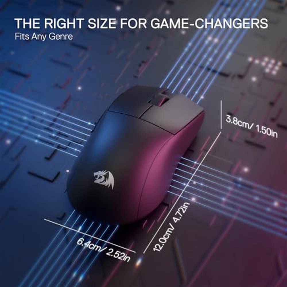 Redragon M916 STD 3-Mode Wireless Gaming Mouse – Packaging