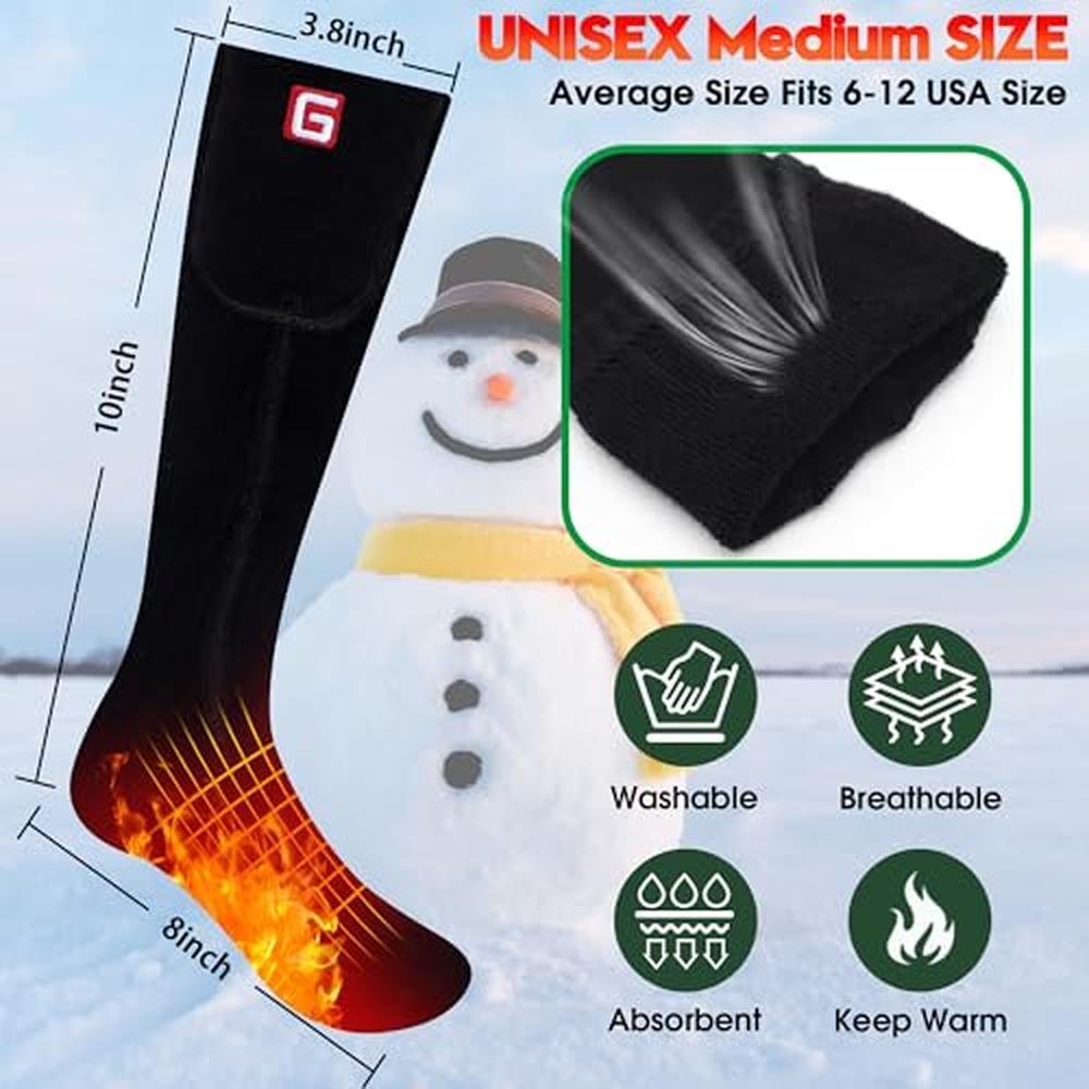Heated Socks for Men and Women – Packaging
