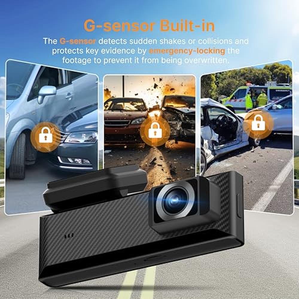 Dash Cam: Miofive Dash Cam Mini 2 2K+1080P FHD – Packaging